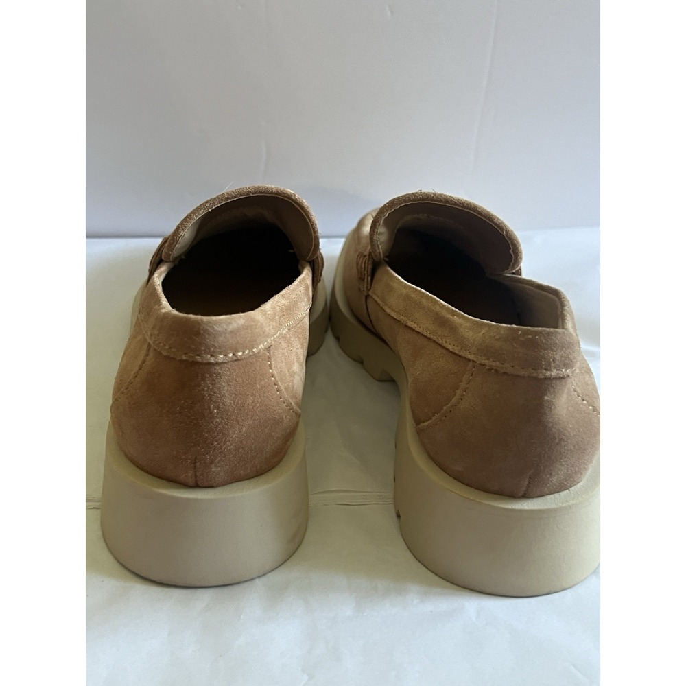 Dolce Vita Beige Suede Loafers - Picture 4 of 8